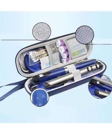 Portable Insulin Cooling Bag - Keep Your Medication Cold Anywhere | Black | Ideal for Travel & International Shipping - Buy Online on GoSupps.com