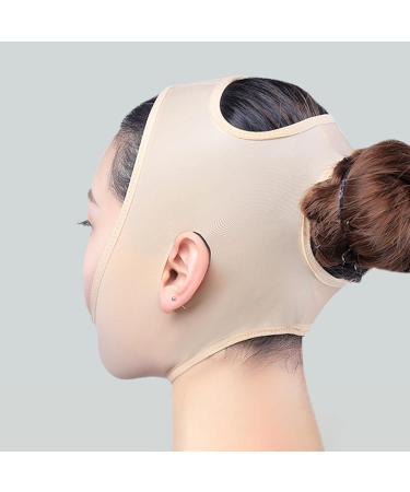 Compression strap for face liposuction chin neck slimming double chin super elastic V Face Line sculpting liposuction for adult women L - Buy Online on GoSupps.com