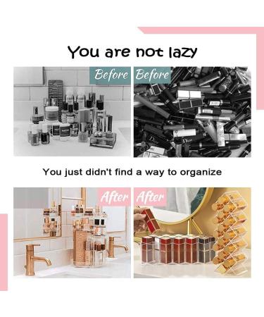Yiezi Transparent Make-up Organizer | Stylish & Functional Storage for Your Beauty Products | Shop Internationally! - Buy Online on GoSupps.com