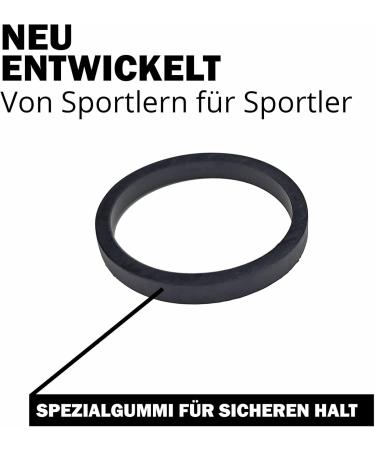 Sporzilla Rubber Rings for Star Closures | 25mm & 30mm | 10-Piece Set | Durable Replacement for Dumbbell & Barbell Rings | Sustainable Spare Part - Buy Online on GoSupps.com