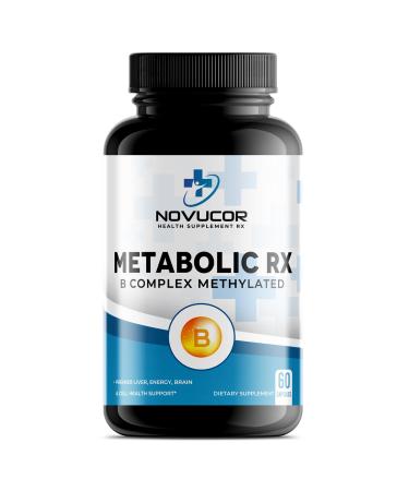 Novucor Health Supplements Rx B Complex Methylated Metabolic Series 60 Capsules