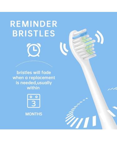 WuYan Toothbrush Brush Heads - Compatible Replacement Heads for Superior Oral Care | International Shipping Available - Buy Online on GoSupps.com
