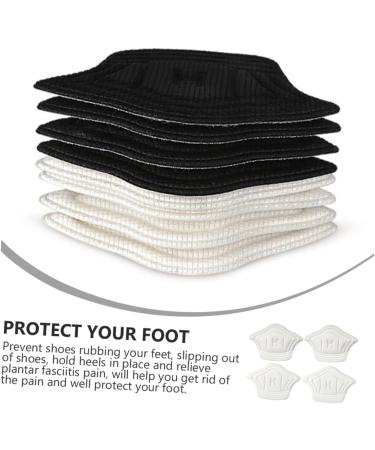 FRCOLOR 4 Pairs Girls White Shoes & Black High Heels - Heel Pads Sole Protectors Gel Stickers for Women & Sports Shoes - Buy Online on GoSupps.com