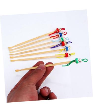 PACKOVE 12pcs Wooden Cartoon Ear Cleaners Earwax Softener Lavage Tool for Random Color - Buy Online on GoSupps.com
