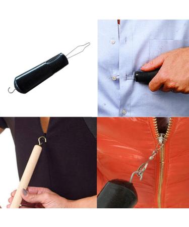 Yeahii 2 in 1 Dressing Buttonhook Zipper Pull Helper Button Hook Dressing Aid Assist Tools for Old Disablity Parkinsons Aids for Handmade DIY Gift - Buy Online on GoSupps.com