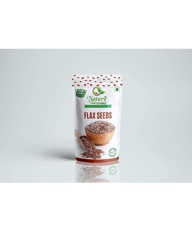 Nature Connect Flax Seeds Fibre Rich Alsi Raw Flax Seeds for Weight Loss - 250 Grams_Packing May Vary