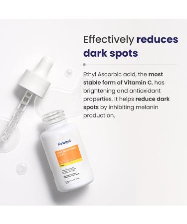 Re'equil Daily Brightening Serum | 10% Vitamin C Serum | Reduces Dark Spots | Reverses Sun Damage | Enhances Skin s Glow | For All Skin Types | 25 ml - Buy Online on GoSupps.com