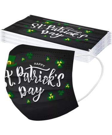 Buy WEXCV 50-Pack Disposable 3-Layer Mouth Protection | St. Patrick's Day Breathable Scarf - International Shipping Available - Buy Online on GoSupps.com