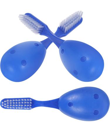 Baluue Thumbprint Toothbrush - Portable Short Handle Soft Bristles for Travel & Security Use - Buy Online on GoSupps.com