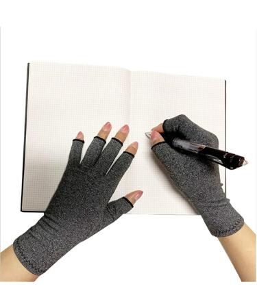 Fingerless Compression Gloves for Arthritis Relief - Carpal Tunnel Support for Men & Women (S - Buy Online on GoSupps.com