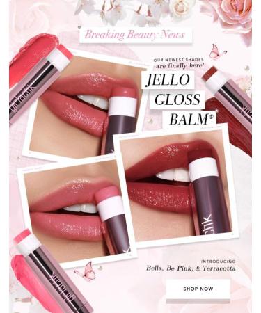 Girlactik Jello Gloss Lip Balm - Hydrating Vitamin E & Aloe Vera Formula for Glossy Smooth Lips (Bella) - 4.5g - Buy Online on GoSupps.com