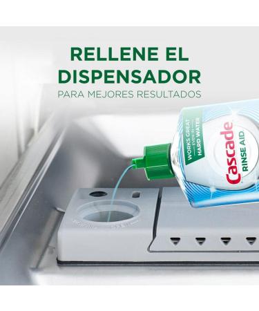 Cascade Platinum Rinse Aid 8.45 fl oz - Regular Scent, Pack of 1 - Buy Online on GoSupps.com