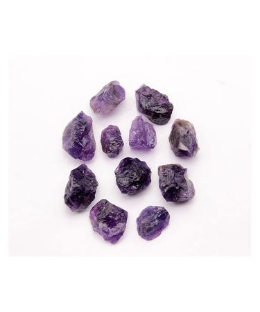 Natural Crystal Rough 100g Natural White Quartz Crystal Stone Rock Chips Specimen (Size : A Purple)