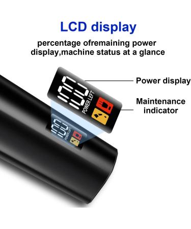 KEMEI Black Hair Clippers for Men Electric Cordless Clippers for Hair Cutting Professional Barber Clippers USB Rechargeable Wireless Haircut Clippers km-1113 - Buy Online on GoSupps.com