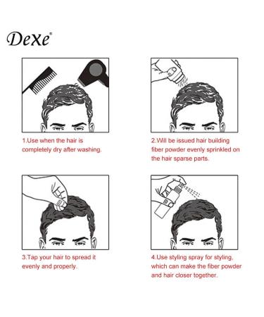 Hair Building Fibers | Medium Brown Color Powder for Thinning Hair - Instantly Thicken Hair for Men & Women - Buy Online on GoSupps.com