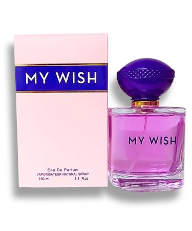 MY WISH EAU DE PARFUM 3.4 FL. OZ. Floral Fruity fragrance for women.