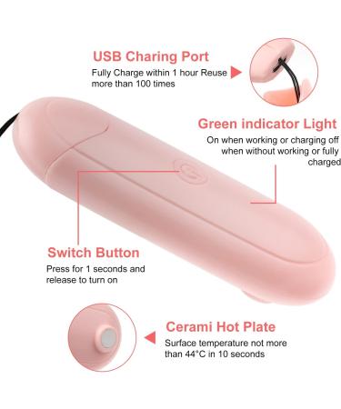 USB Electric Anti-Itch Device for Insect Bite Relief - Pink - Buy Online on GoSupps.com
