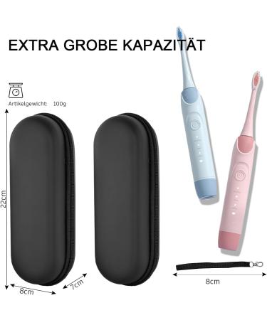 Buy Bixufcai Electric Toothbrush - Travel Case Protective Cover for Oral B Philips Sonicare - Black | International Shipping Available - Buy Online on GoSupps.com