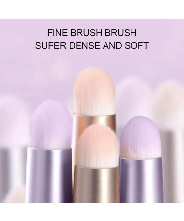 7pcs Round Head Portable Pink Handle Lip Smudge Brush Lip Blending Brush with Lid Professional Lip Smudge Brush for Lipstick Round End Lip Brush for Women Girl Gift(Pink 7 Pieces Of Set) - Buy Online on GoSupps.com