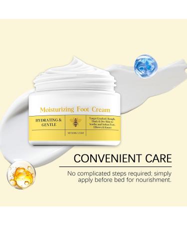  BRVLY Moisturizing cream for cracked feet lotion for dry feet foot cream for dry cracked heels & heels lotion for cracked heels (7) - Buy Online on GoSupps.com