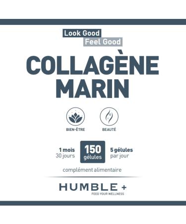 Humble+ Marine collagen 150 capsules - Buy Online on GoSupps.com