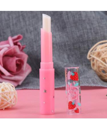 Buy Strawberry Color Changing Lip Balm | Waterproof Moisturizing Lip Gloss - Magic Temperature Reaction - Buy Online on GoSupps.com