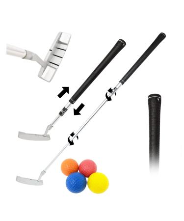 Kids Putter with Adjustable Size for Junior Golfers with Extendable Shaft Right Hand (Alloy)
