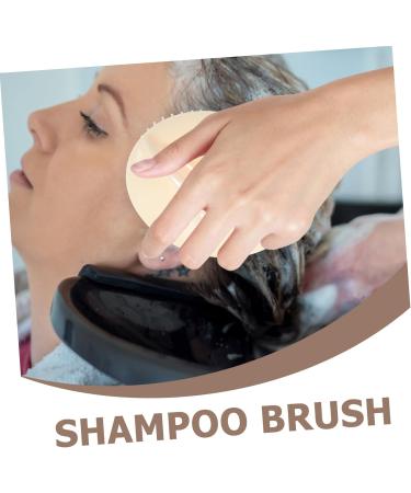 Plafope Shampoo Comb Set - 2 Pcs Broad Tooth Scalp Massage Brush & Silicone Hair Peeling Tool for Ultimate Hair Care - Buy Online on GoSupps.com