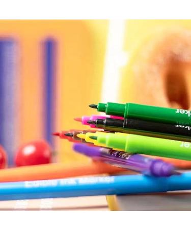 10 Colors Food Coloring Markers Edible Pens Edible Markers for Cookie Decorating Double Sided Available Fine and Thick Tip Food Grade Pens Edible Markers for Fondant Cakes Desserts - Buy Online on GoSupps.com