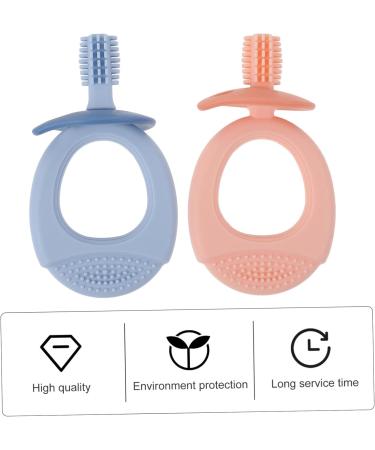 Frcolor 10-Pack Silicone Baby Toothbrushes - Safe Bite Toys & Children's Oral Care Essentials - Buy Online on GoSupps.com