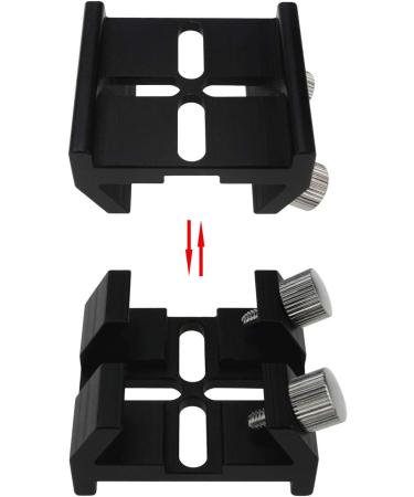 Astromania Universal Dovetail Base for Finder Scope - 10.2-30.2MM Hole Spacing, Ideal for Green Laser Pointer Bracket Installation - Buy Online on GoSupps.com