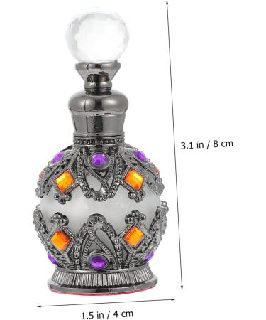 POPETPOP Perfume Bottle Cosmetic Spray Bottle Cosmetic Dispenser Essential Oil Spray Bottle Facial Cleanser Vial Cosmetic Pump Dispenser Essential Oil Bottle Travel Antique Glass Crystal - Buy Online on GoSupps.com
