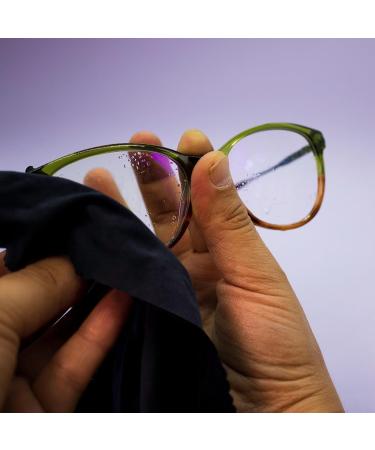 20-Pack Microfiber Glasses Cleaning Towels | 15x18cm Soft Cloths for Crystal Clear Vision | Ideal for All Eyewear - Buy Online on GoSupps.com