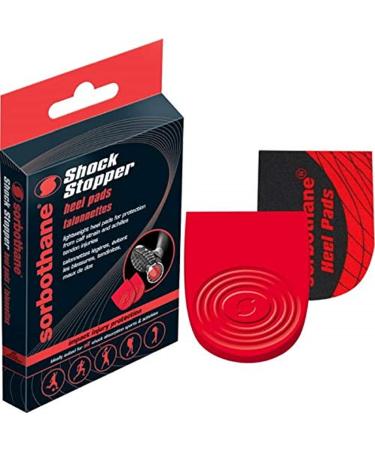 Sorbothane Heel Pad Insole 3 to 5 Multicolored