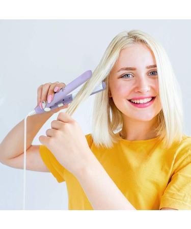 Mini Curling Iron & 2-in-1 Hair Straightener | Portable Ceramic Tourmaline Flat Iron for Travel - Buy Online on GoSupps.com