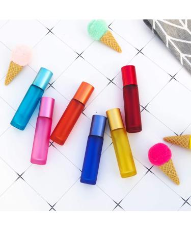 Buy 1 Set Portable Perfume Essential Oil Roller Bottles - Compact Glass Cosmetic Sub Bottles for International Shipping - Buy Online on GoSupps.com
