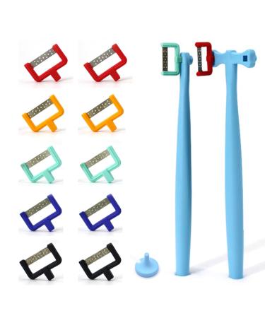 Complete IPR Kit for Orthodontic Treatment Interproximal Enamel Reduction Set with Manual Handpiece and Assorted Polishing Strips | Dental Tool for Space Creation and Tooth Gapping Contouring
