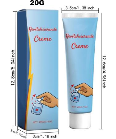 Foot Care Cream | 20g Fast Absorbing Moisturizing Cream | Soothing Lotion | for Women Athletes and Seniors Daily Routine After Shower Winter Summer - Buy Online on GoSupps.com