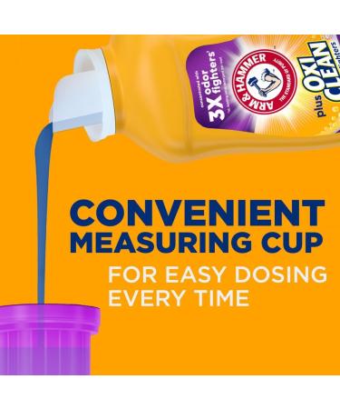 Arm & Hammer Plus OxiClean Odor Blasters Liquid Laundry Detergent - Fresh Botanical 77 Loads 100.5 Fl oz - Ships Worldwide - Buy Online on GoSupps.com