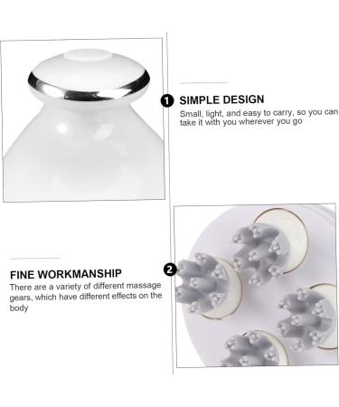 Buy Healeved 2pcs Automatic Dog Massager Tool - White | International Shipping - Buy Online on GoSupps.com