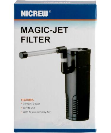 NICREW Adjustable Flow Aquarium Internal Filter - Quiet 3.5W Water Pump for Aquariums up to 20L | Efficient 150 L/h Filtration - Buy Online on GoSupps.com