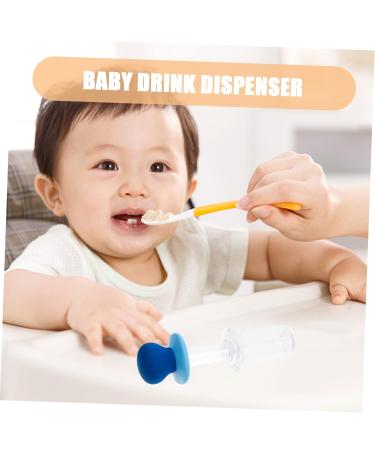 Abaodam Feeder Schnuller - Fruit Feed & Feeding Hakaa Automatic Bottle Pump | Silicone Toddler Blue 14x4.6cm - Shop Internationally! - Buy Online on GoSupps.com