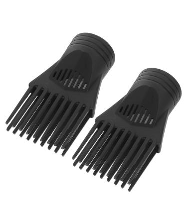 NOLITOY 2pcs Hair Dryer Comb Diffuser Hair Dryer Narrow Concentrator Hair Dryer Attachments Wind Comb Major