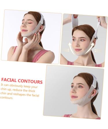 Housoutil 1pc Thin Belt Slimming Strap Chin Strap - Lifting Slimming V Shaped Eliminator Women v Line Strap Miss Silica Gel Compact - Buy Online on GoSupps.com