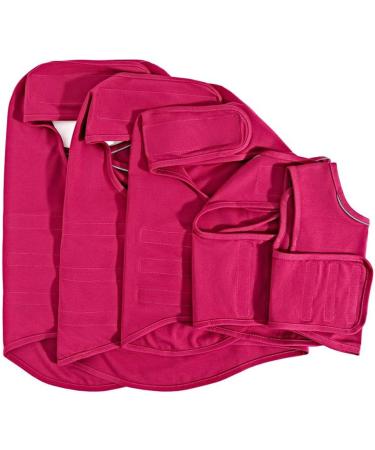 Beautyhe Dog Coat Anti-Stress Vest - Calming Recovery Suit for Dogs | Medical Pet Shirt in Rose-Red (Size 26) - Buy Online on GoSupps.com