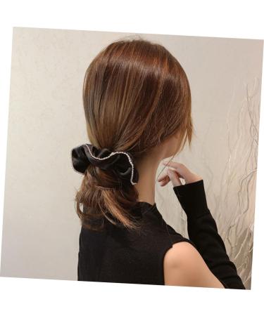 FRCOLOR 1pc Hair Ring Girls Hair Bobbles Headbands with Pearls Vintage Hair Scrunchies Hair Scrunchies Scarf Stretchy Hair Scrunchies Elastic Hair Scrunchies Miss Holder Fabric Short Hair - Buy Online on GoSupps.com