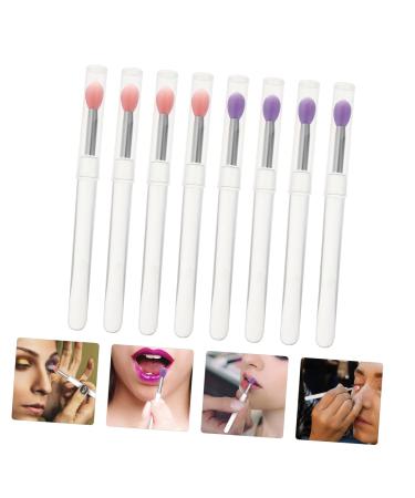 8pcs Silicone Lip Brush Set - Versatile Lip Mask & Eyeshadow Applicator | Makeup Brush for Lipstick & Eyeshadow - Buy Online on GoSupps.com