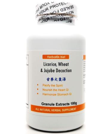 Licorice Wheat and Jujube Decoction Extract Powder Tea 180g (Gan Mai Da Zao Tang) Ready-To-Drink 100% Natural Herbs