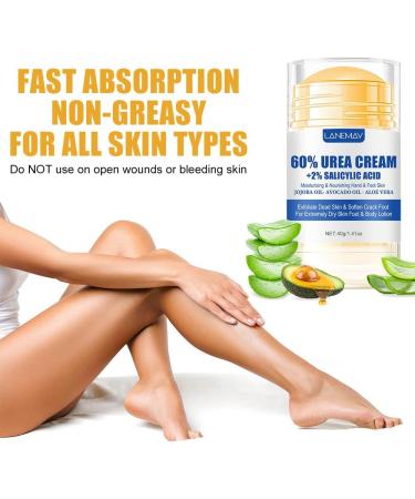  PCC PTYXIS Urea Foot Cream 60% + 2% Salicylic Acid Nourishing Cream for Cracked Heels and Dry Skin Softening Exfoliating Dead Skin Smoothing (#1 40g) - Buy Online on GoSupps.com