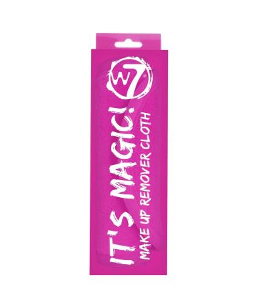 W7 It's Magic Makeup Remover Cloth - Reusable Microfiber Face Cleansing Cloth - Just Add Water 1 Count (Pack of 1)